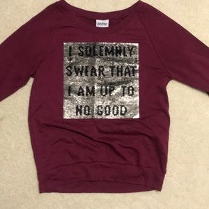 Harry Potter Sequin Shirt